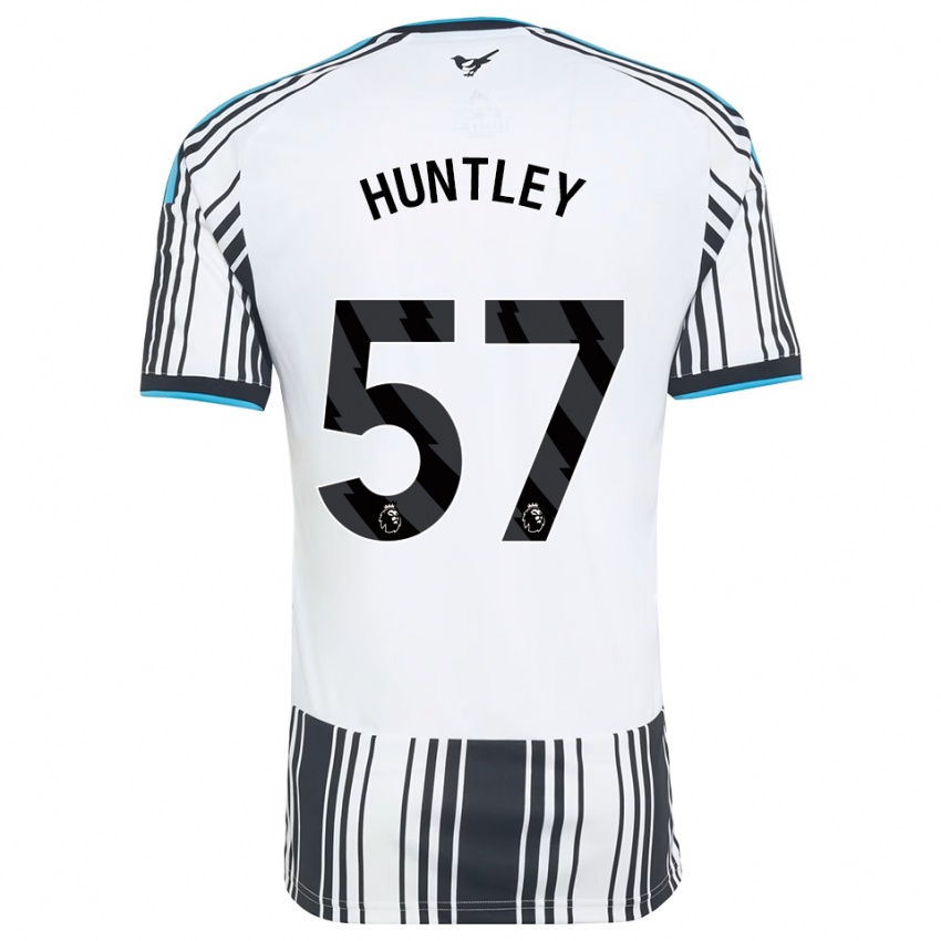 נשים James Huntley #57 כחול שמיים שחור לבן ג'רזי ביתית 2026/27 חולצה קצרה
