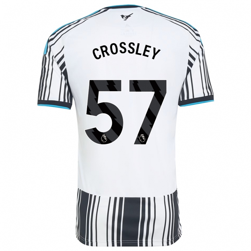 נשים Kyle Crossley #57 כחול שמיים שחור לבן ג'רזי ביתית 2026/27 חולצה קצרה
