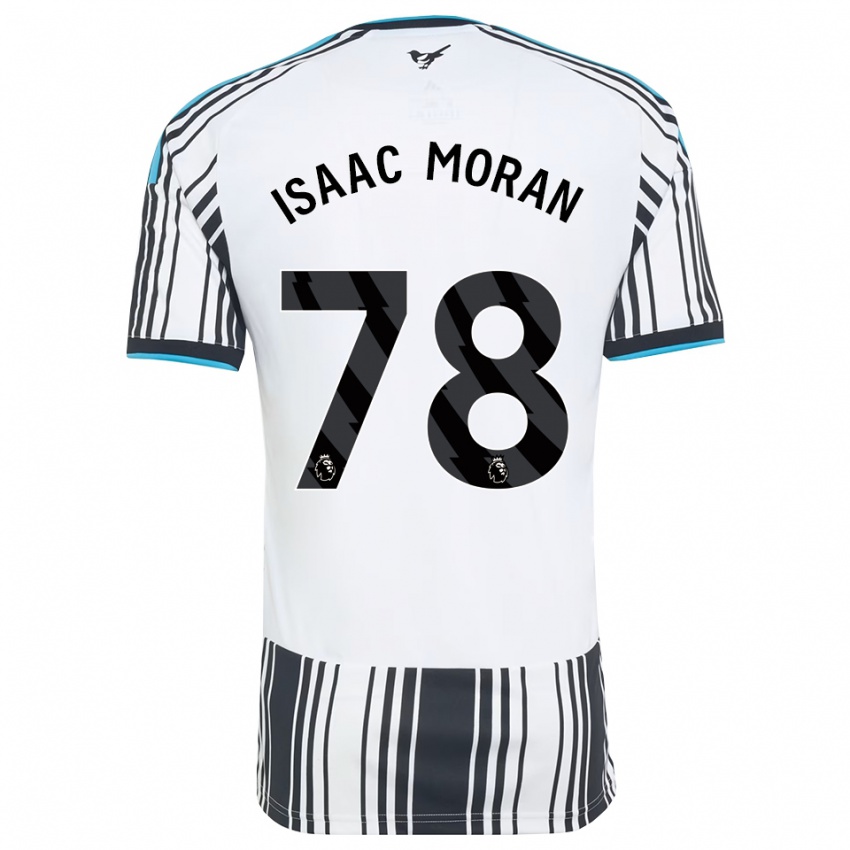 נשים Isaac Moran #78 כחול שמיים שחור לבן ג'רזי ביתית 2026/27 חולצה קצרה