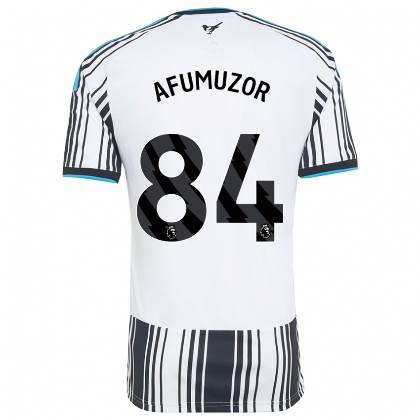 נשים Chukwudi Afumuzor #84 כחול שמיים שחור לבן ג'רזי ביתית 2026/27 חולצה קצרה