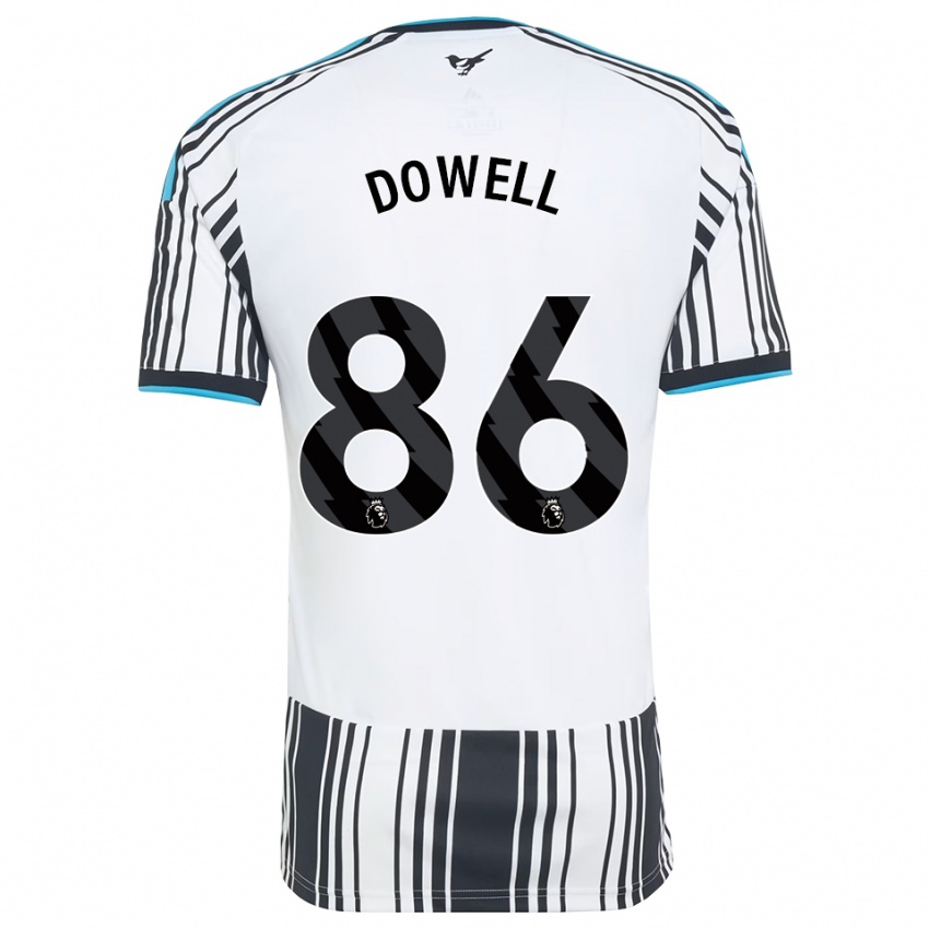 נשים Roman Dowell #86 כחול שמיים שחור לבן ג'רזי ביתית 2026/27 חולצה קצרה