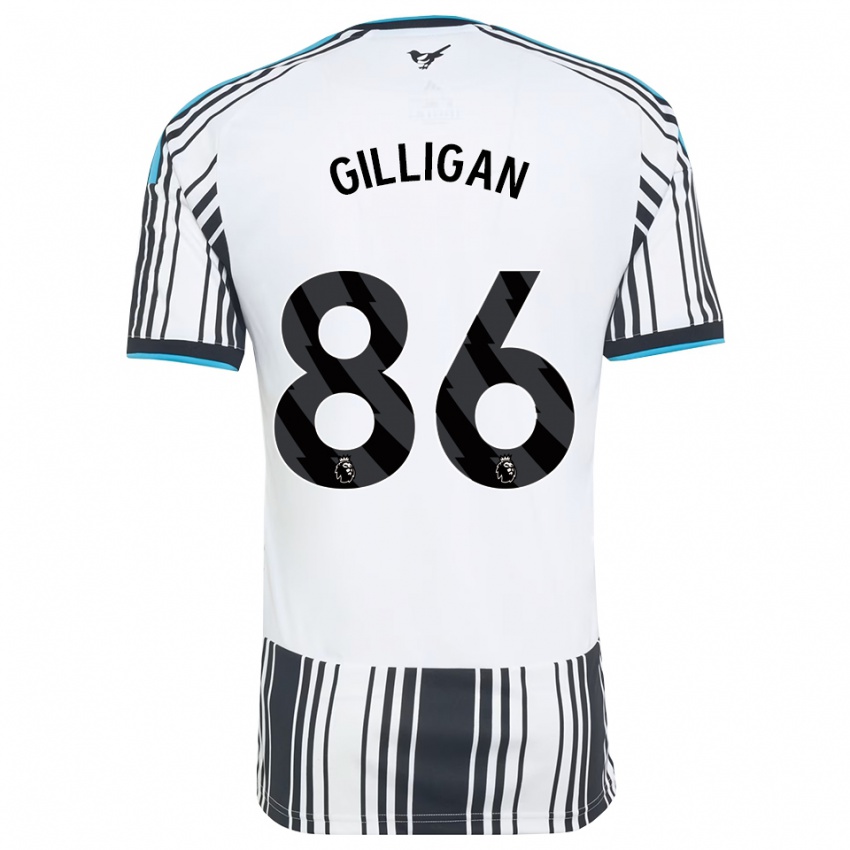 נשים Luke Gilligan #86 כחול שמיים שחור לבן ג'רזי ביתית 2026/27 חולצה קצרה