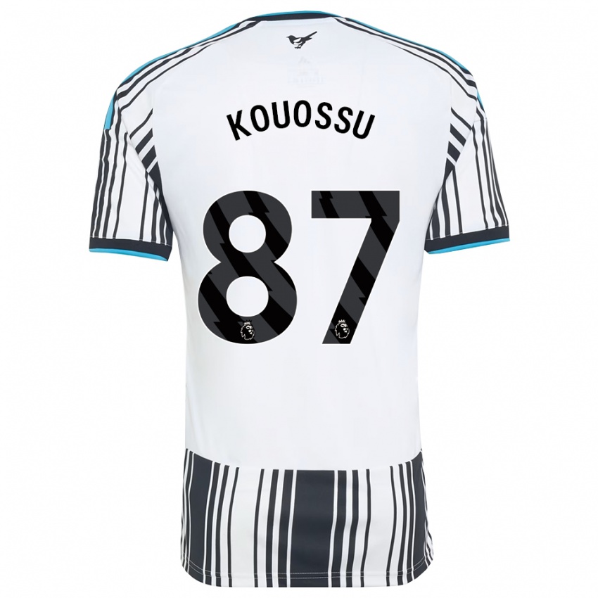 נשים Jayden Kouossu #87 כחול שמיים שחור לבן ג'רזי ביתית 2026/27 חולצה קצרה