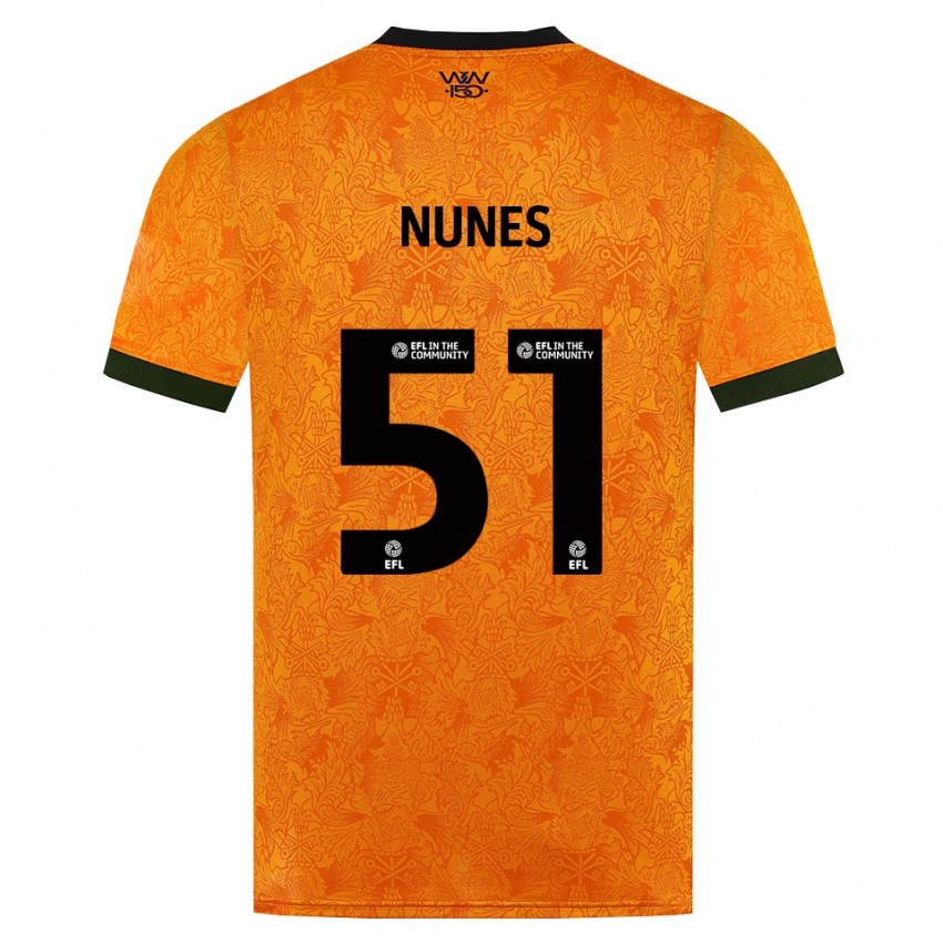 נשים Grazi Nunes #51 כתום שחור ג'רזי ביתית 2026/27 חולצה קצרה
