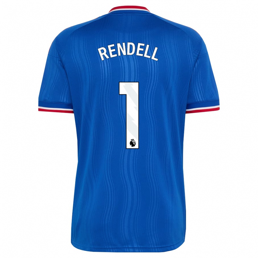 נשים Kayla Rendell #1 כחול לבן אדום הרחק ג'רזי 2026/27 חולצה קצרה