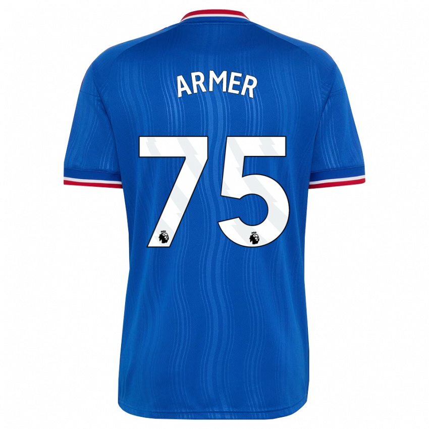 נשים Daniel Armer #75 כחול לבן אדום הרחק ג'רזי 2026/27 חולצה קצרה