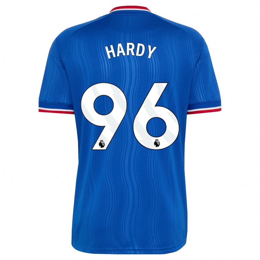 נשים Charlie Hardy #96 כחול לבן אדום הרחק ג'רזי 2026/27 חולצה קצרה