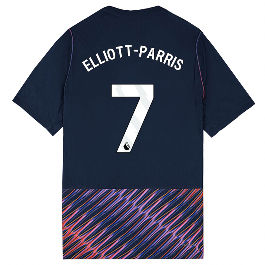 נשים Reiss Elliott-Parris #7 כחול רויאל לבן הרחק ג'רזי 2026/27 חולצה קצרה
