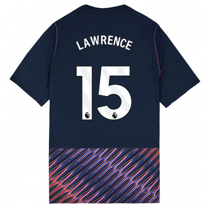 נשים Donte Lawrence #15 כחול רויאל לבן הרחק ג'רזי 2026/27 חולצה קצרה