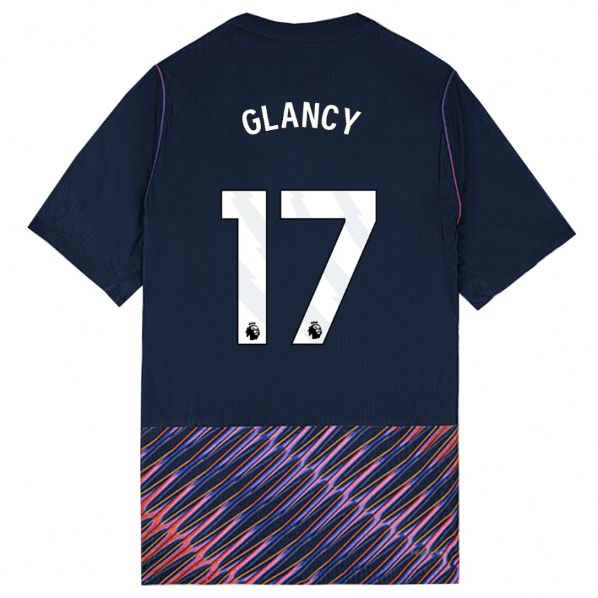נשים Conall Glancy #17 כחול רויאל לבן הרחק ג'רזי 2026/27 חולצה קצרה