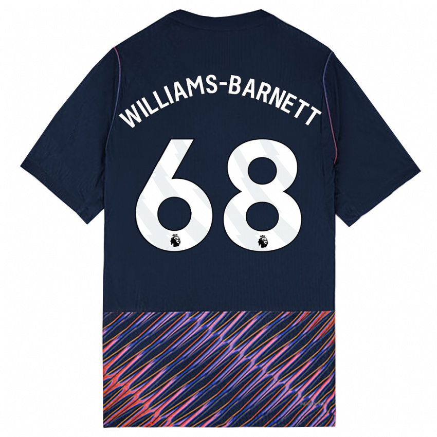 נשים Lucá Williams-Barnett #68 כחול רויאל לבן הרחק ג'רזי 2026/27 חולצה קצרה