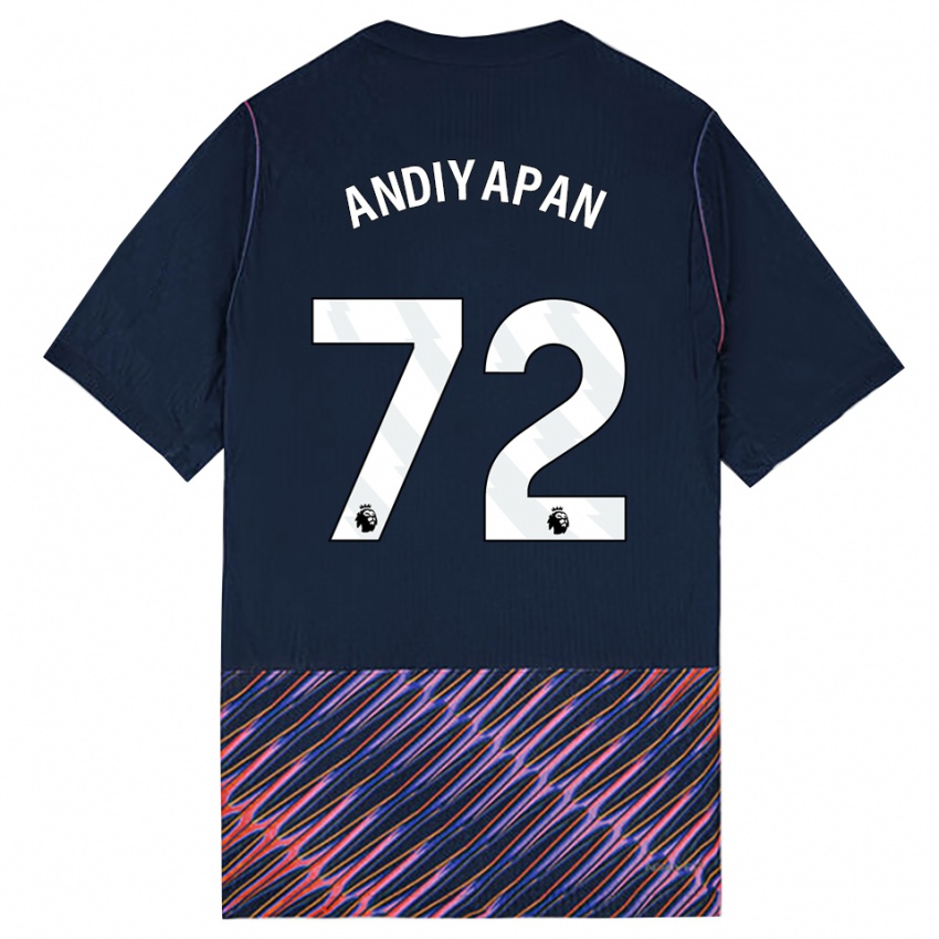 נשים William Andiyapan #72 כחול רויאל לבן הרחק ג'רזי 2026/27 חולצה קצרה