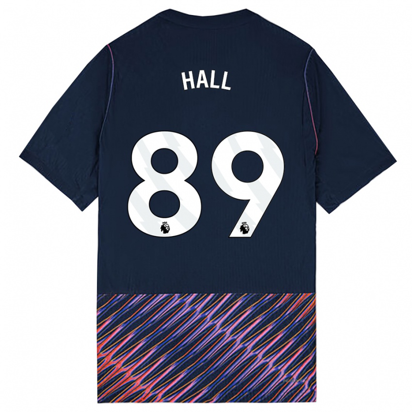 נשים Tye Hall #89 כחול רויאל לבן הרחק ג'רזי 2026/27 חולצה קצרה