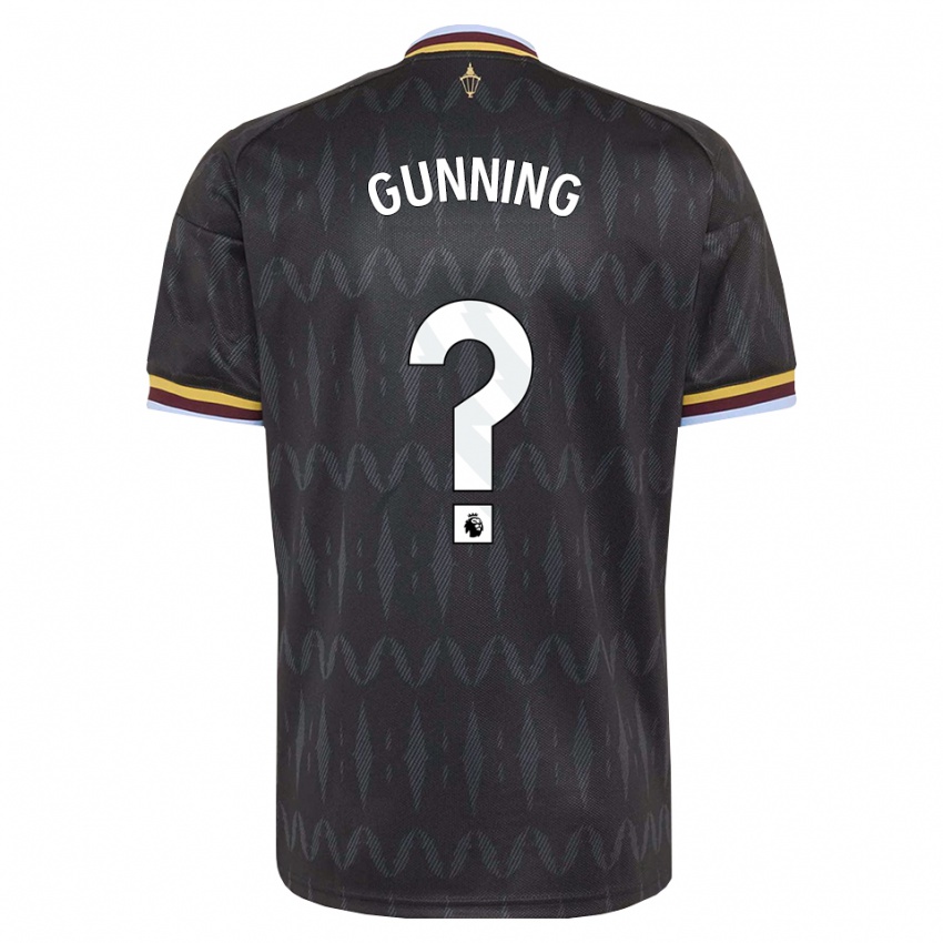 נשים Ashton Gunning #0 כחול קורנפלאוור שחור צהוב הרחק ג'רזי 2026/27 חולצה קצרה