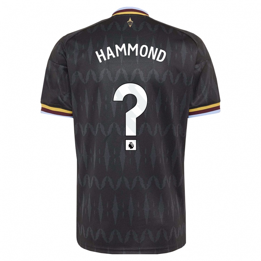 נשים Alex Hammond #0 כחול קורנפלאוור שחור צהוב הרחק ג'רזי 2026/27 חולצה קצרה