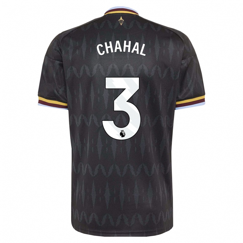 נשים Curran Chahal #3 כחול קורנפלאוור שחור צהוב הרחק ג'רזי 2026/27 חולצה קצרה