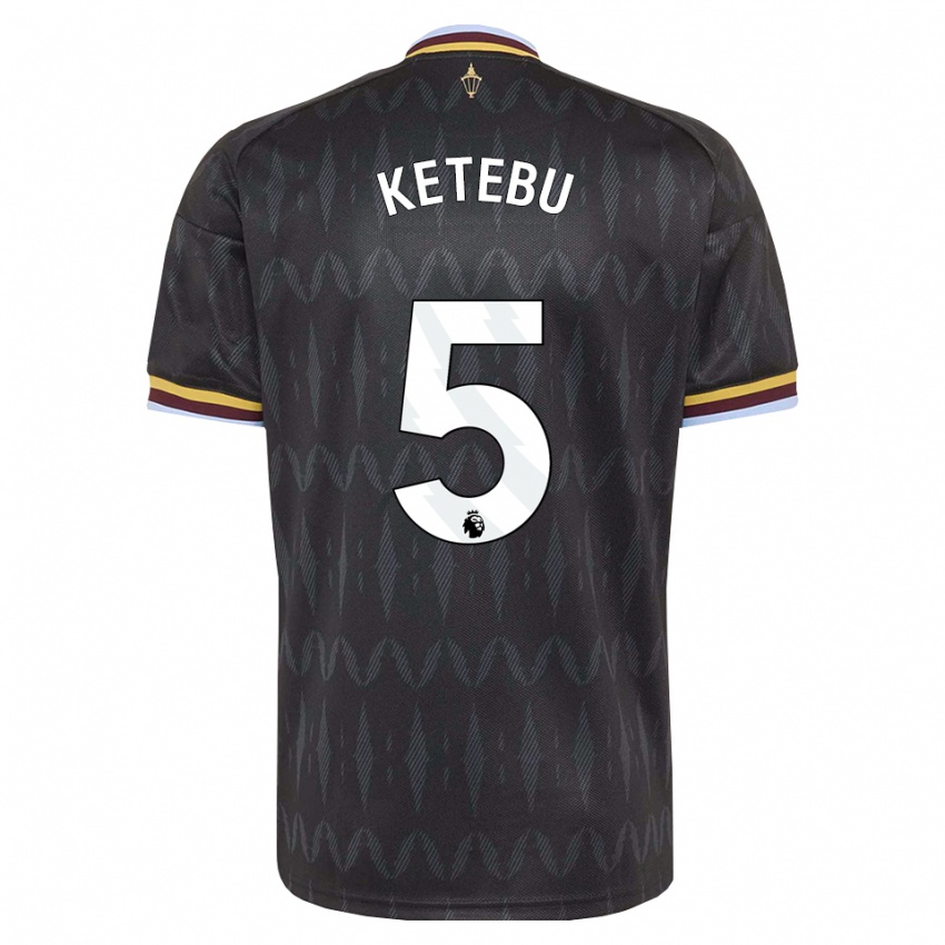 נשים Kairi Ketebu #5 כחול קורנפלאוור שחור צהוב הרחק ג'רזי 2026/27 חולצה קצרה