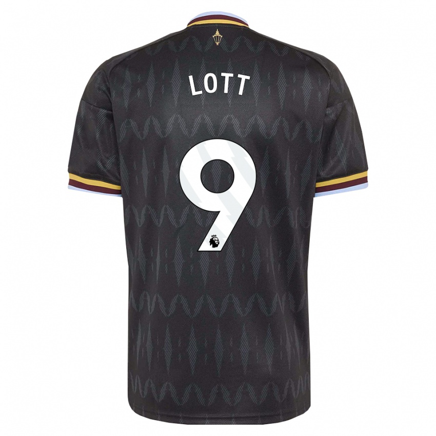 נשים Max Lott #9 כחול קורנפלאוור שחור צהוב הרחק ג'רזי 2026/27 חולצה קצרה