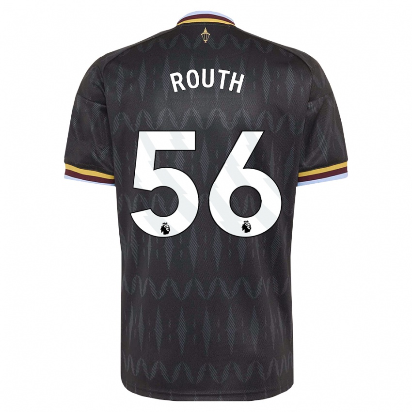 נשים Leon Routh #56 כחול קורנפלאוור שחור צהוב הרחק ג'רזי 2026/27 חולצה קצרה