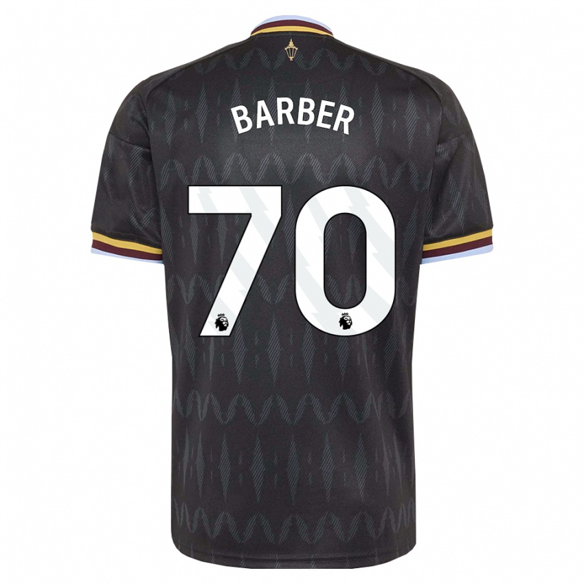 נשים Jayden Barber #70 כחול קורנפלאוור שחור צהוב הרחק ג'רזי 2026/27 חולצה קצרה
