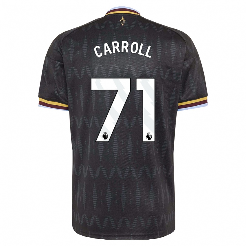 נשים Tj Carroll #71 כחול קורנפלאוור שחור צהוב הרחק ג'רזי 2026/27 חולצה קצרה