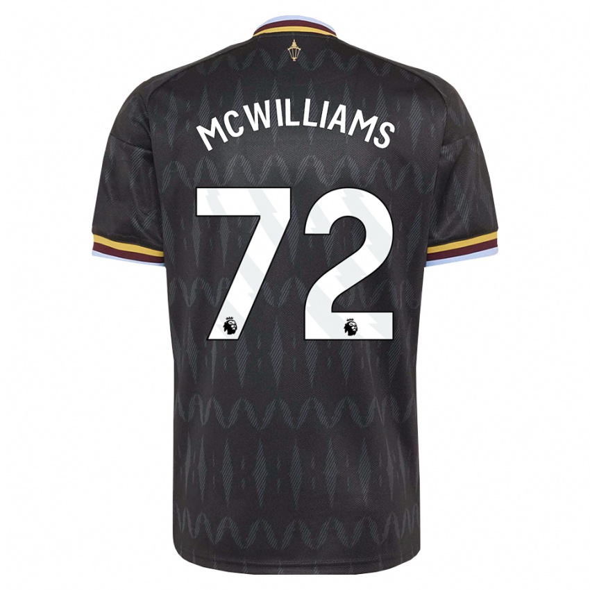 נשים Ashton Mcwilliams #72 כחול קורנפלאוור שחור צהוב הרחק ג'רזי 2026/27 חולצה קצרה