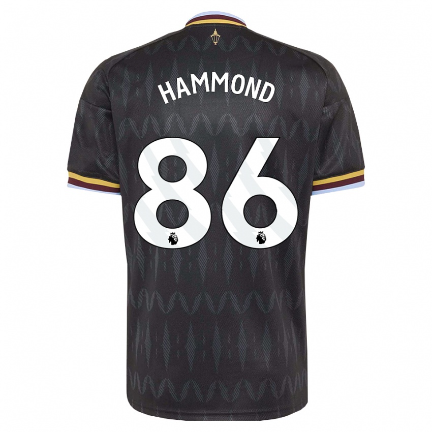 נשים Rio Hammond #86 כחול קורנפלאוור שחור צהוב הרחק ג'רזי 2026/27 חולצה קצרה