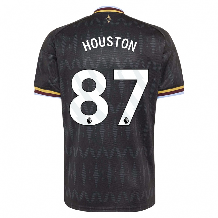 נשים Theo Houston #87 כחול קורנפלאוור שחור צהוב הרחק ג'רזי 2026/27 חולצה קצרה