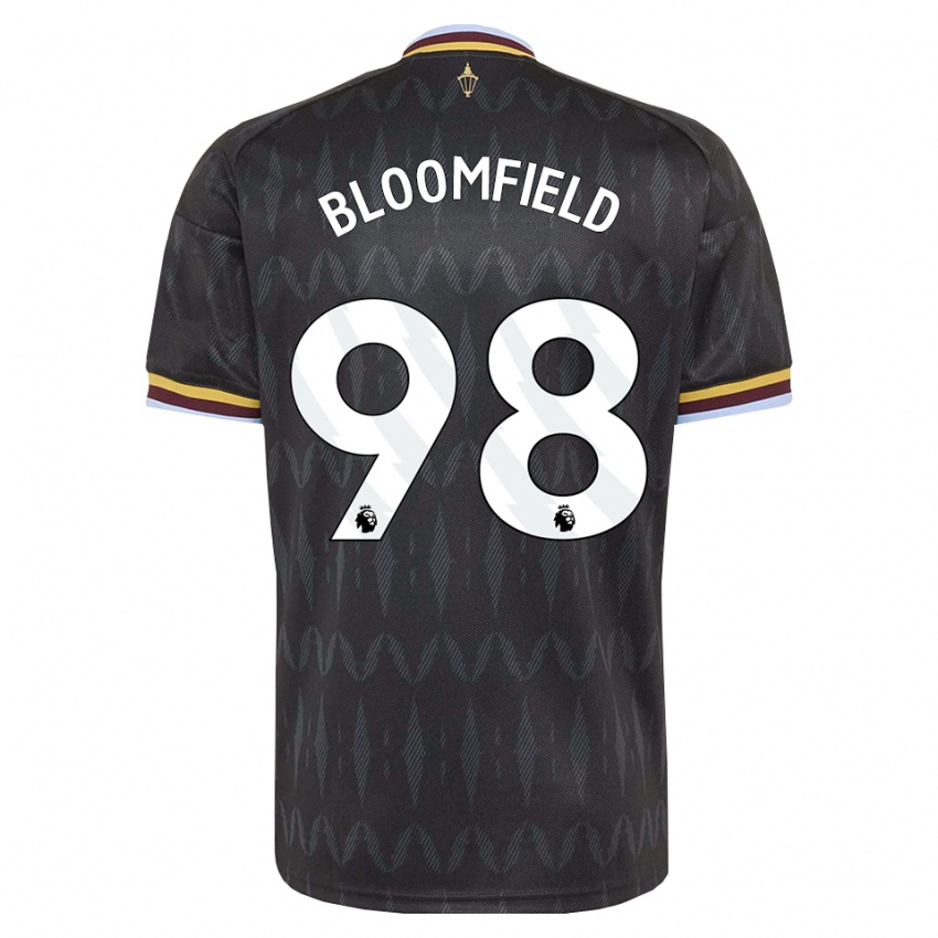 נשים Teddie Bloomfield #98 כחול קורנפלאוור שחור צהוב הרחק ג'רזי 2026/27 חולצה קצרה