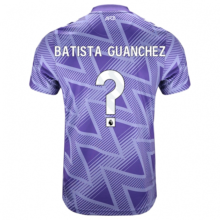נשים Aidan Batista Guanchez #0 ורוד בהיר מאוד לבן הרחק ג'רזי 2026/27 חולצה קצרה