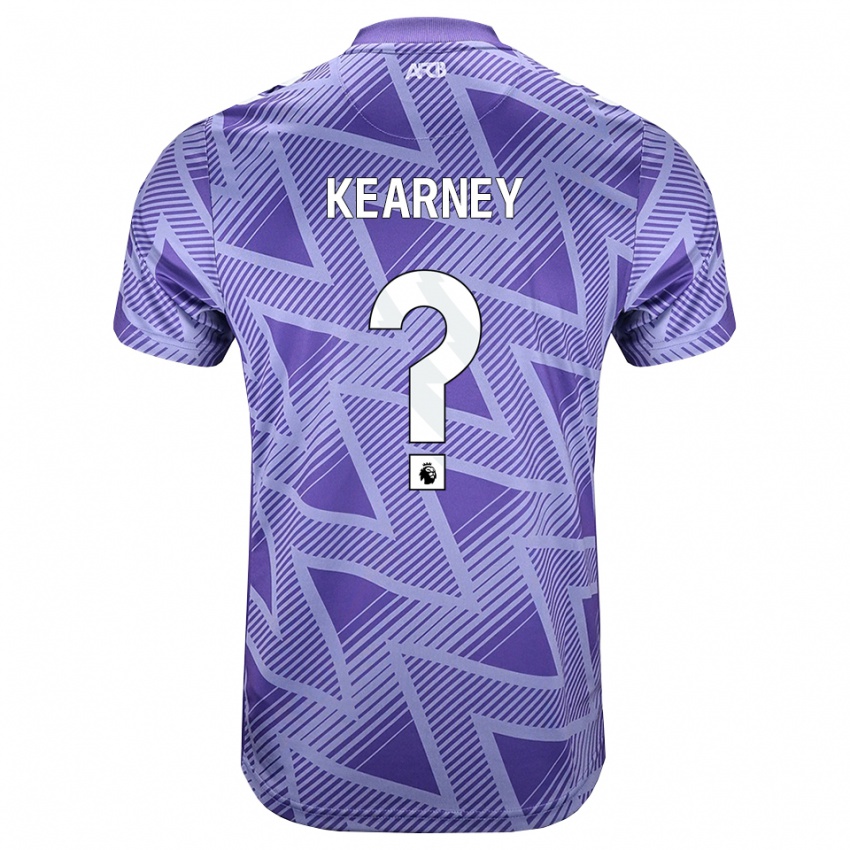 נשים Damani Kearney #0 ורוד בהיר מאוד לבן הרחק ג'רזי 2026/27 חולצה קצרה