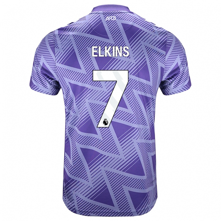 נשים Elle Elkins #7 ורוד בהיר מאוד לבן הרחק ג'רזי 2026/27 חולצה קצרה