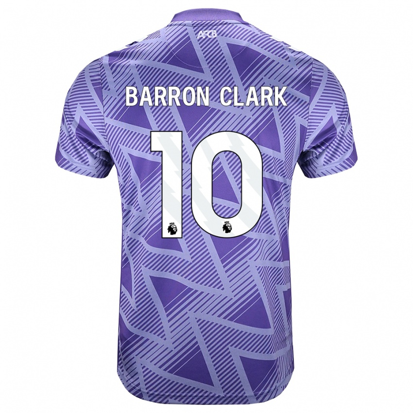 נשים Molly Barron-Clark #10 ורוד בהיר מאוד לבן הרחק ג'רזי 2026/27 חולצה קצרה