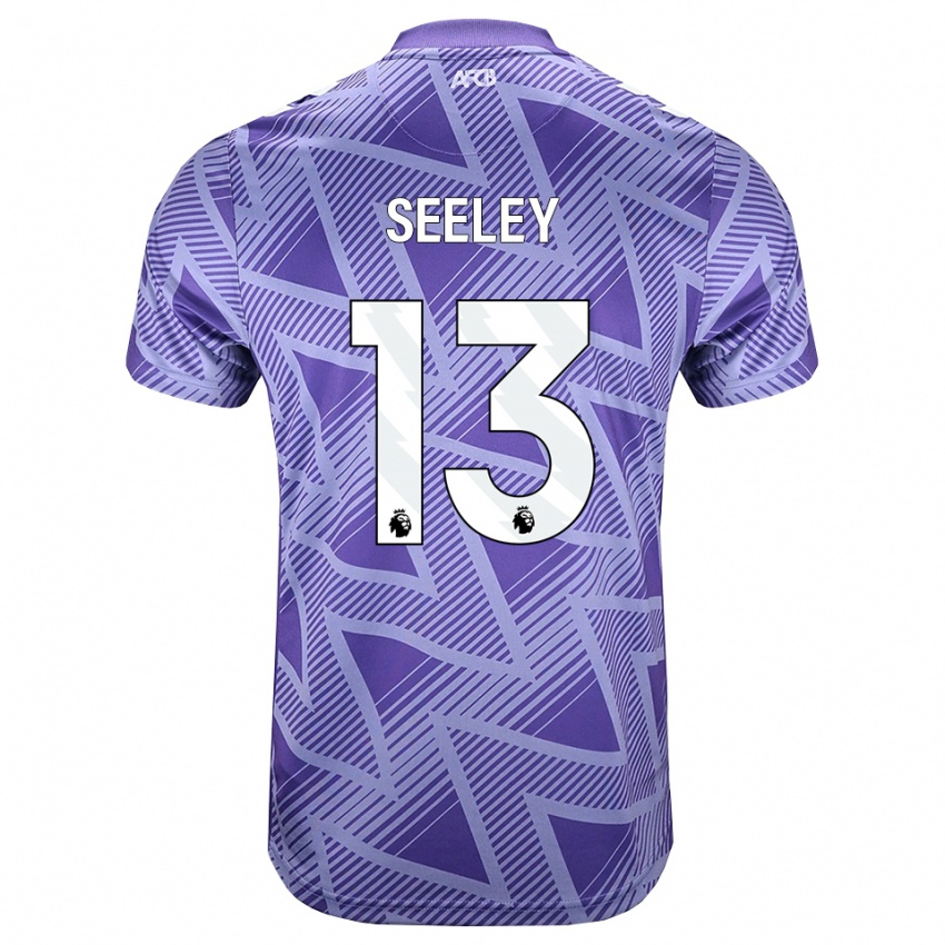 נשים Will Seeley #13 ורוד בהיר מאוד לבן הרחק ג'רזי 2026/27 חולצה קצרה