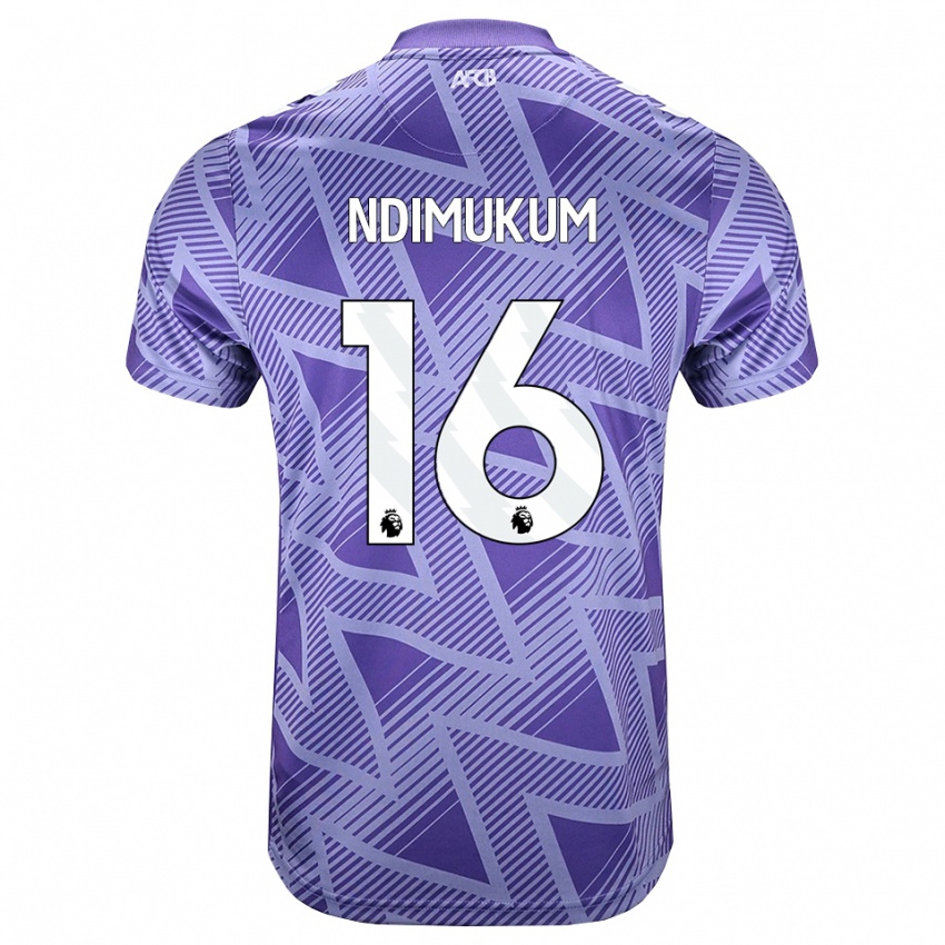 נשים Dane Ndimukum #16 ורוד בהיר מאוד לבן הרחק ג'רזי 2026/27 חולצה קצרה