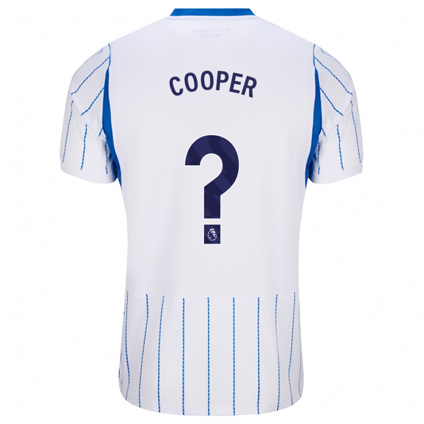 נשים Finley Cooper #0 כחול דודוד לבן הרחק ג'רזי 2026/27 חולצה קצרה