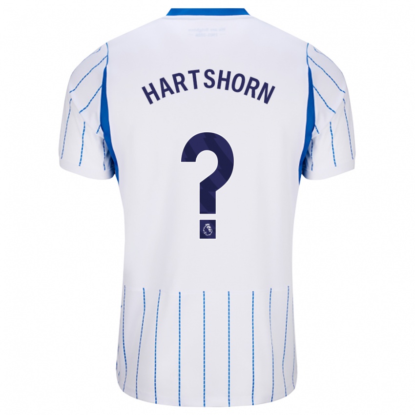נשים Louie Hartshorn #0 כחול דודוד לבן הרחק ג'רזי 2026/27 חולצה קצרה
