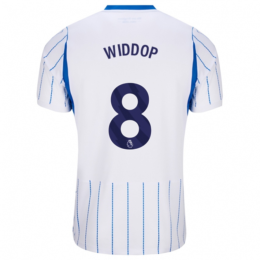 נשים פראזר וידופ #8 כחול דודוד לבן הרחק ג'רזי 2026/27 חולצה קצרה