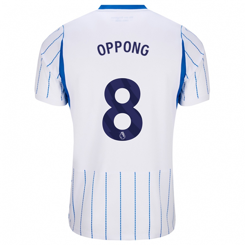 נשים Raffaele Oppong #8 כחול דודוד לבן הרחק ג'רזי 2026/27 חולצה קצרה