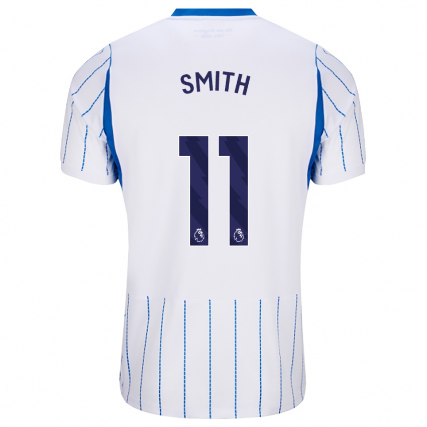 נשים Brook Smith #11 כחול דודוד לבן הרחק ג'רזי 2026/27 חולצה קצרה