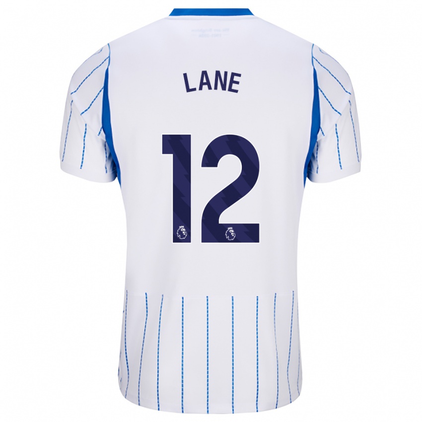 נשים Darius Lane #12 כחול דודוד לבן הרחק ג'רזי 2026/27 חולצה קצרה