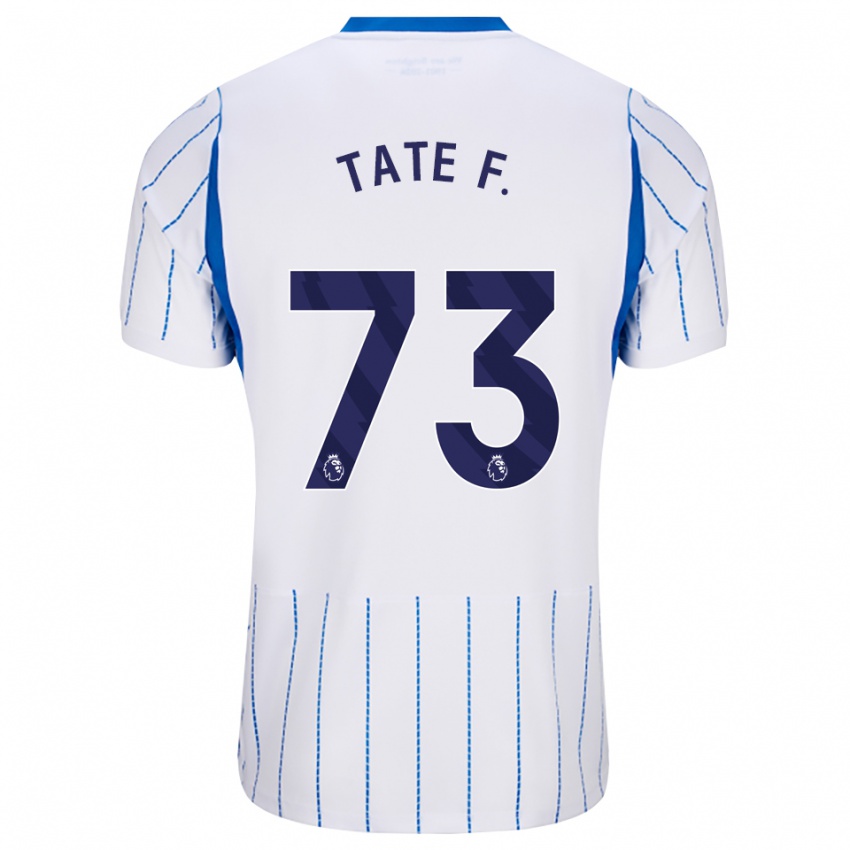 נשים Tate Ferdinand #73 כחול דודוד לבן הרחק ג'רזי 2026/27 חולצה קצרה