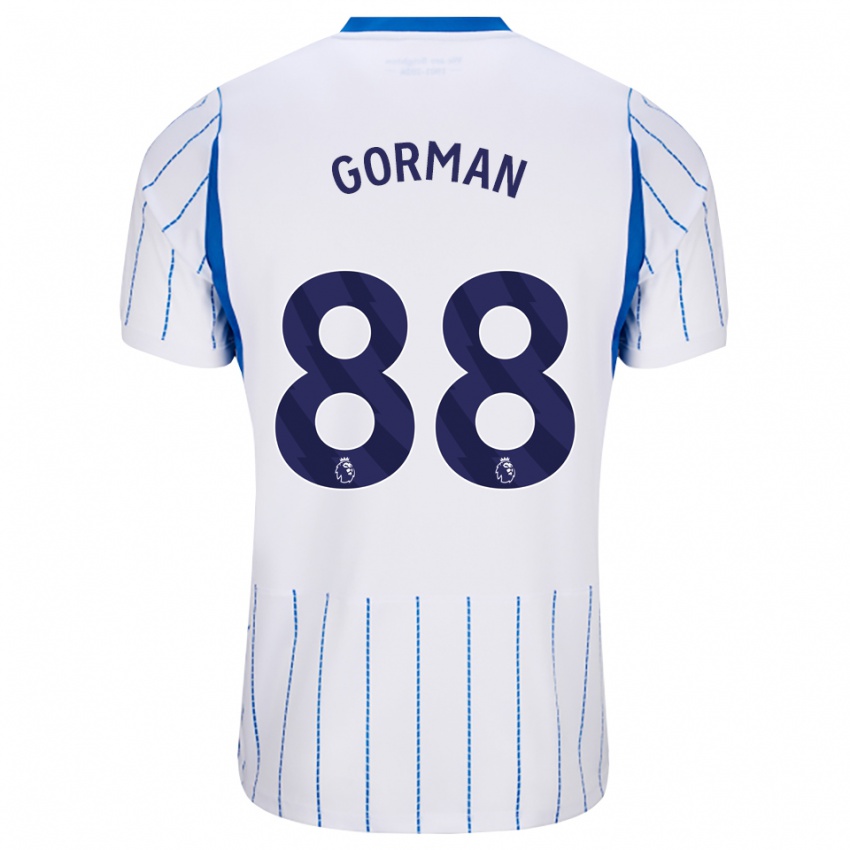 נשים רוני גורמן #88 כחול דודוד לבן הרחק ג'רזי 2026/27 חולצה קצרה