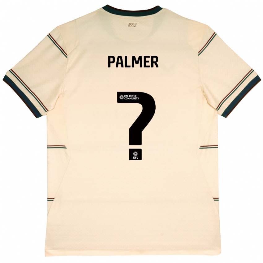 נשים Grace Palmer #0 בז' בורדו הרחק ג'רזי 2026/27 חולצה קצרה