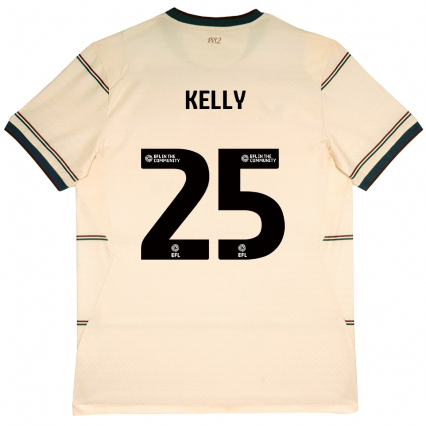 נשים Aimee Kelly #25 בז' בורדו הרחק ג'רזי 2026/27 חולצה קצרה