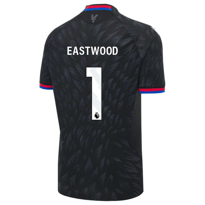 נשים Billy Eastwood #1 שחור כחול אדום הרחק ג'רזי 2026/27 חולצה קצרה