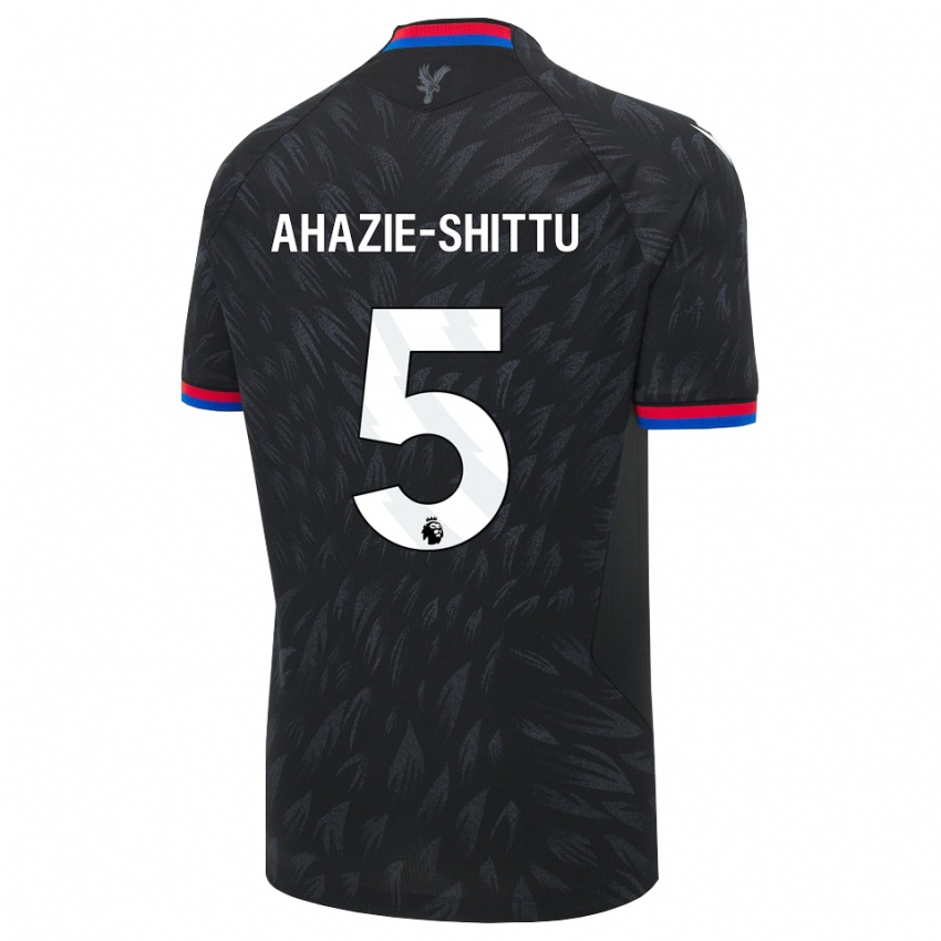 נשים Remi Ahazie-Shittu #5 שחור כחול אדום הרחק ג'רזי 2026/27 חולצה קצרה
