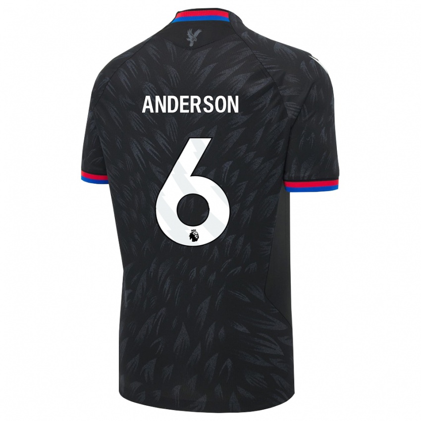 נשים Raihaan Anderson #6 שחור כחול אדום הרחק ג'רזי 2026/27 חולצה קצרה