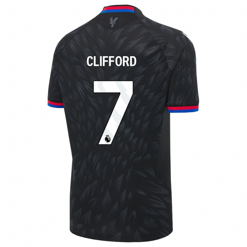 נשים Charley Clifford #7 שחור כחול אדום הרחק ג'רזי 2026/27 חולצה קצרה