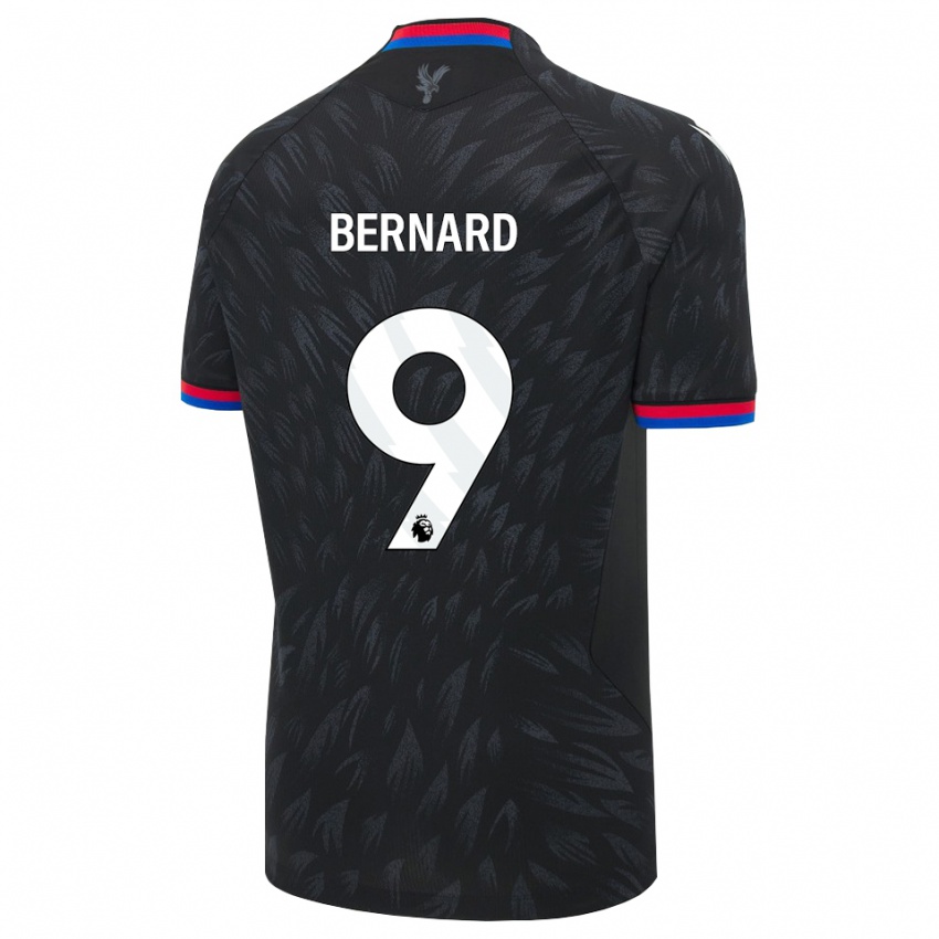 נשים Mylo Bernard #9 שחור כחול אדום הרחק ג'רזי 2026/27 חולצה קצרה